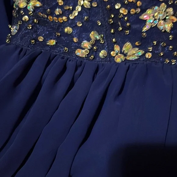 B.Darlin Strapless Dress Size 7/8 - Picture 11 of 12